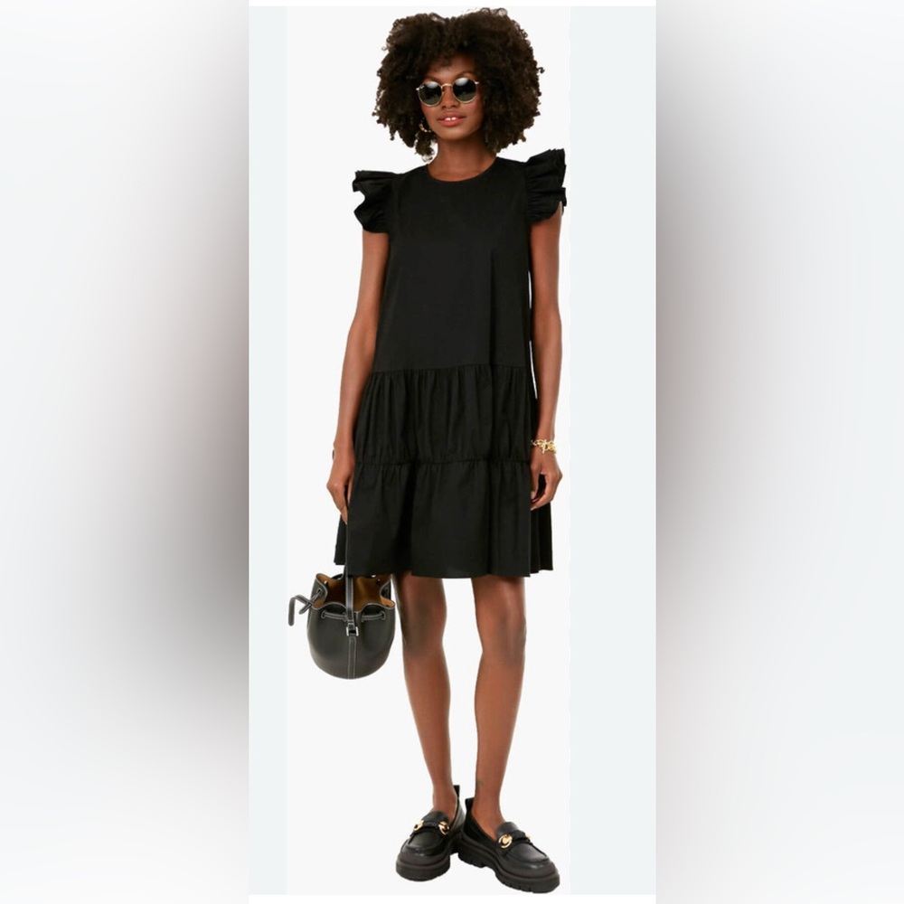 Tuckernuck Corrine Pomander Place Black Dress, NWT, Small